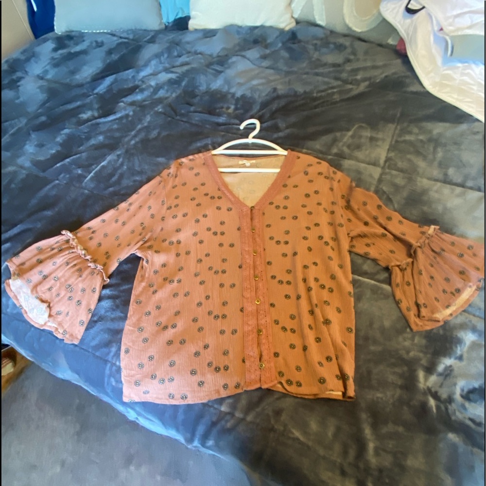 Maurice’s dress shirt.  Cute and comfortable.